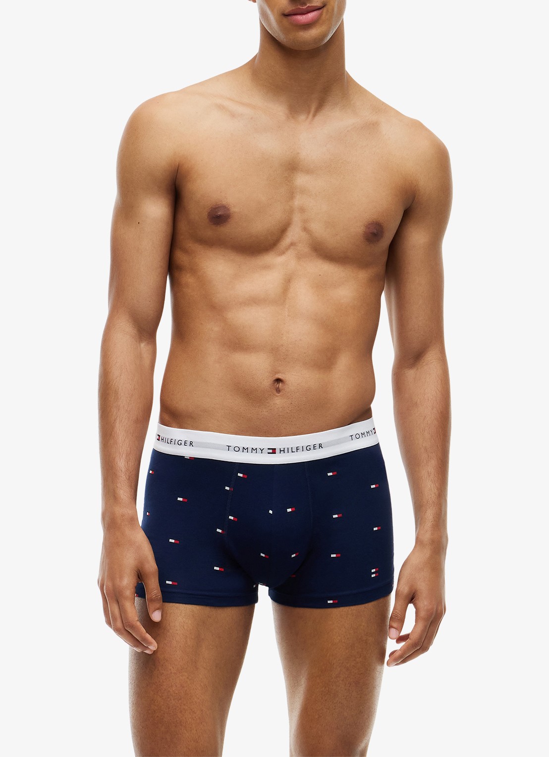Tommy Hilfiger Boxershorts met logoband in 3-pack - detail 3 lichtblauw