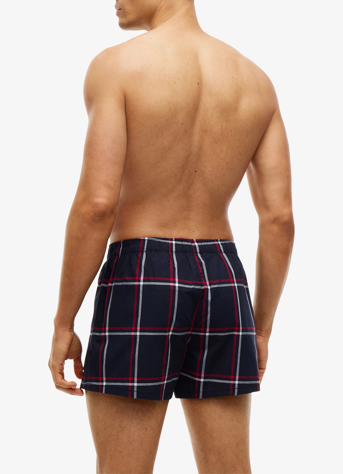 Tommy Hilfiger Boxershorts met logoband in 3-pack - achterkant 6 rood