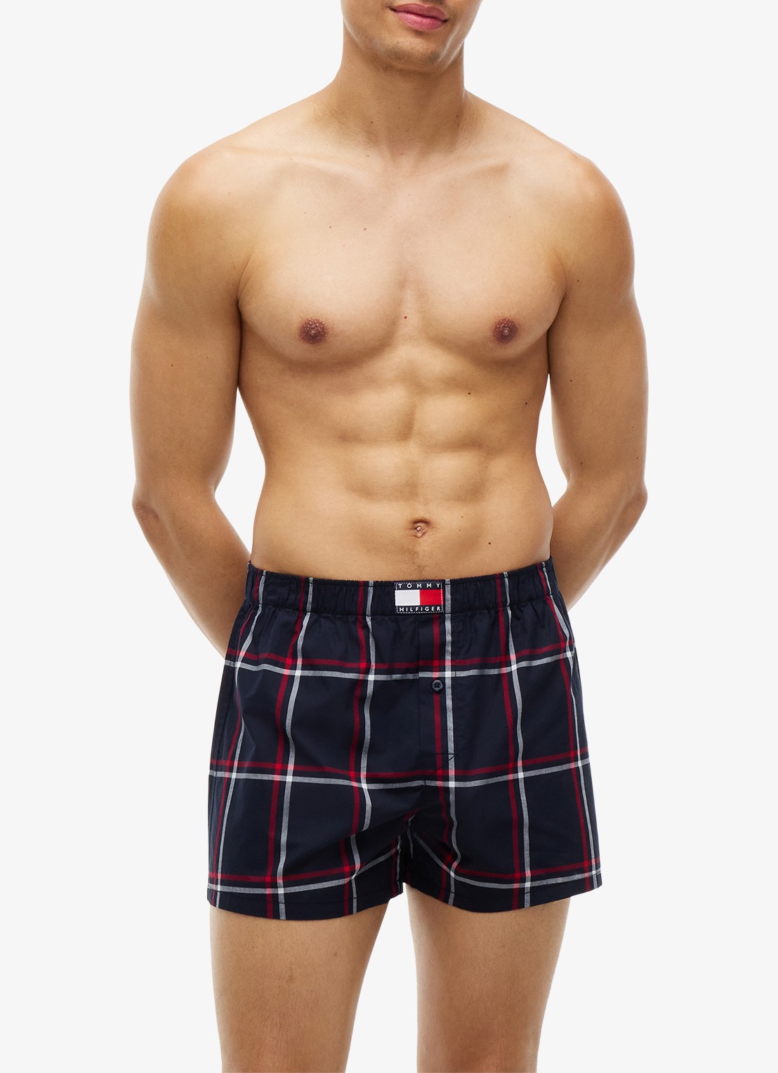Tommy Hilfiger Boxershorts met logoband in 3-pack - detail 3 rood