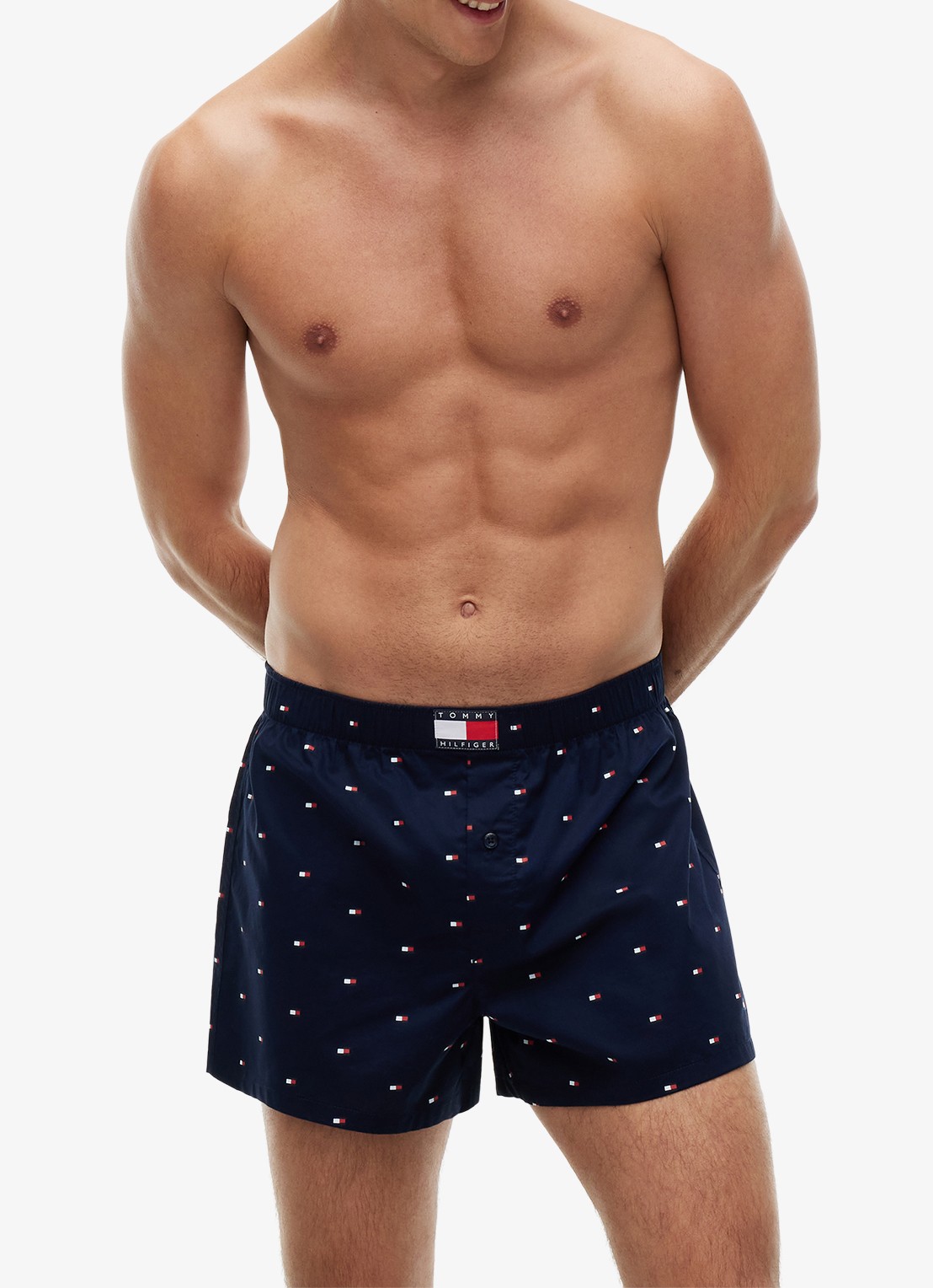 Tommy Hilfiger Boxershorts met logoband in 3-pack - detail 3 blauw