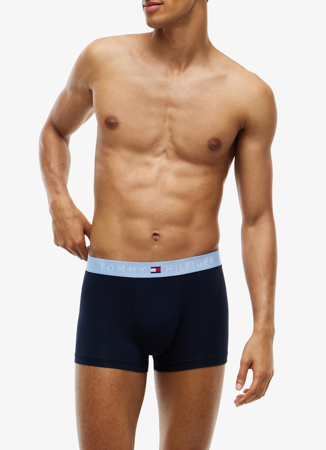 Tommy Hilfiger Boxershorts met logoband in 3-pack - detail 6 zwart