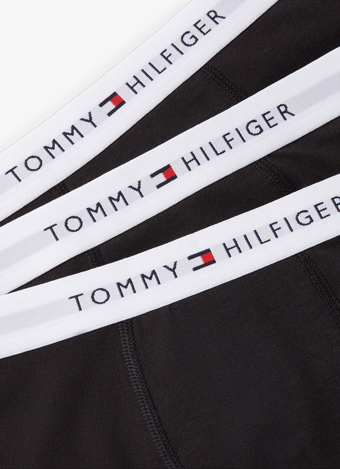 Tommy Hilfiger Boxershorts met logoband in 3-pack - detail 2 zwart