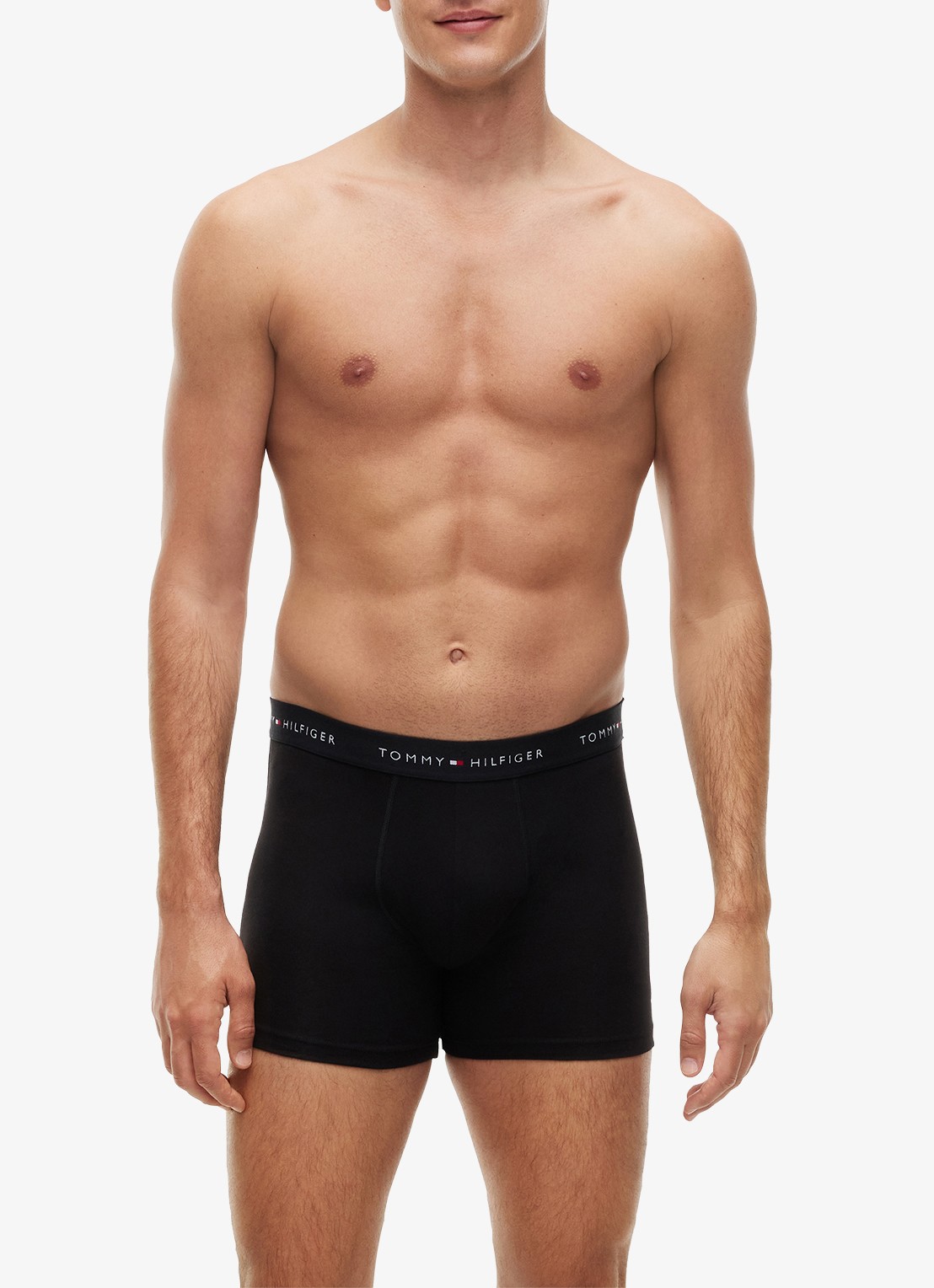 Tommy Hilfiger Boxershorts met logoband in 4-pack - detail 2 zwart