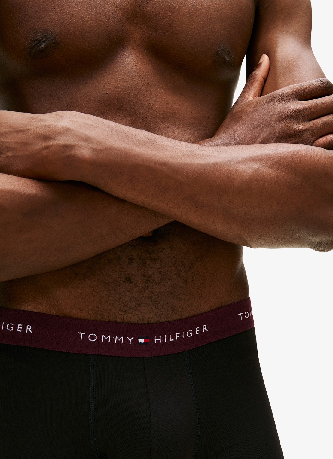 Tommy Hilfiger Boxershorts met logoband in 5-pack - detail 3 rood