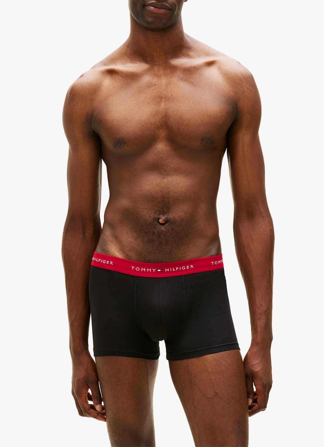 Tommy Hilfiger Boxershorts met logoband in 5-pack - detail 4 rood