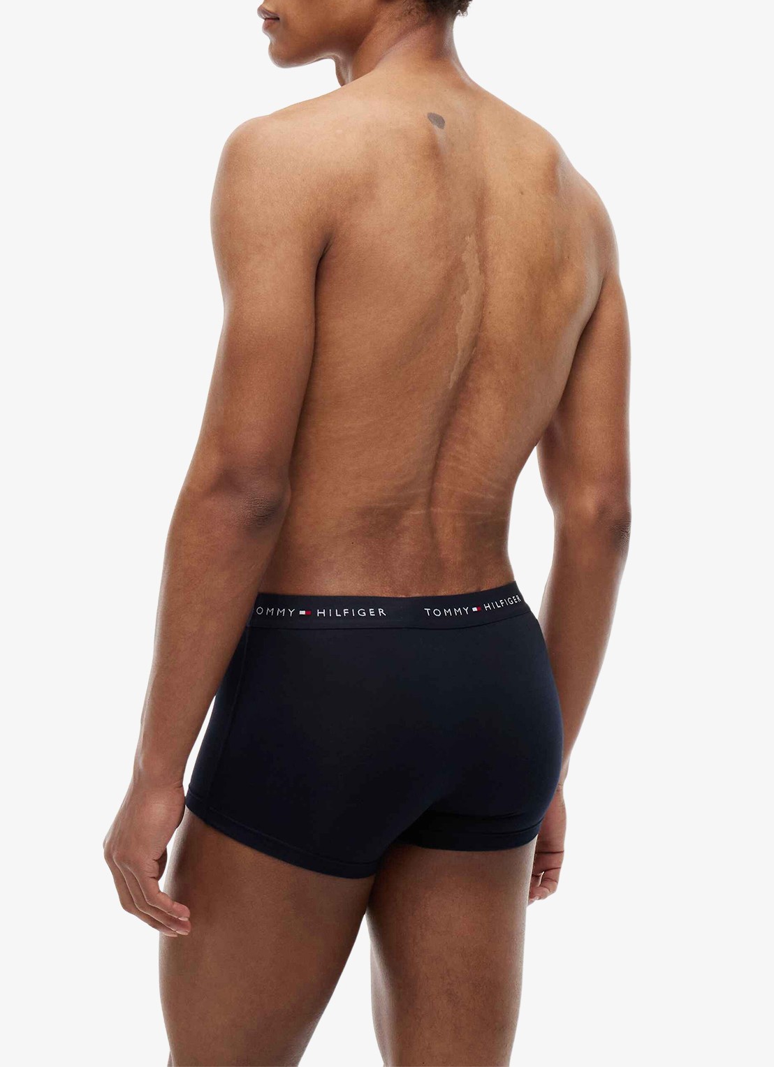 Tommy Hilfiger Boxershorts met logoband in 5-pack - achterkant 5 wit