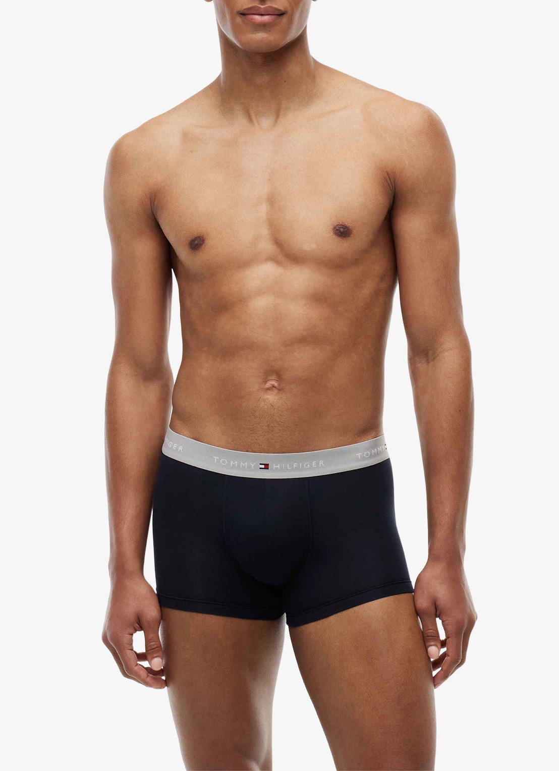 Tommy Hilfiger Boxershorts met logoband in 5-pack - detail 4 wit