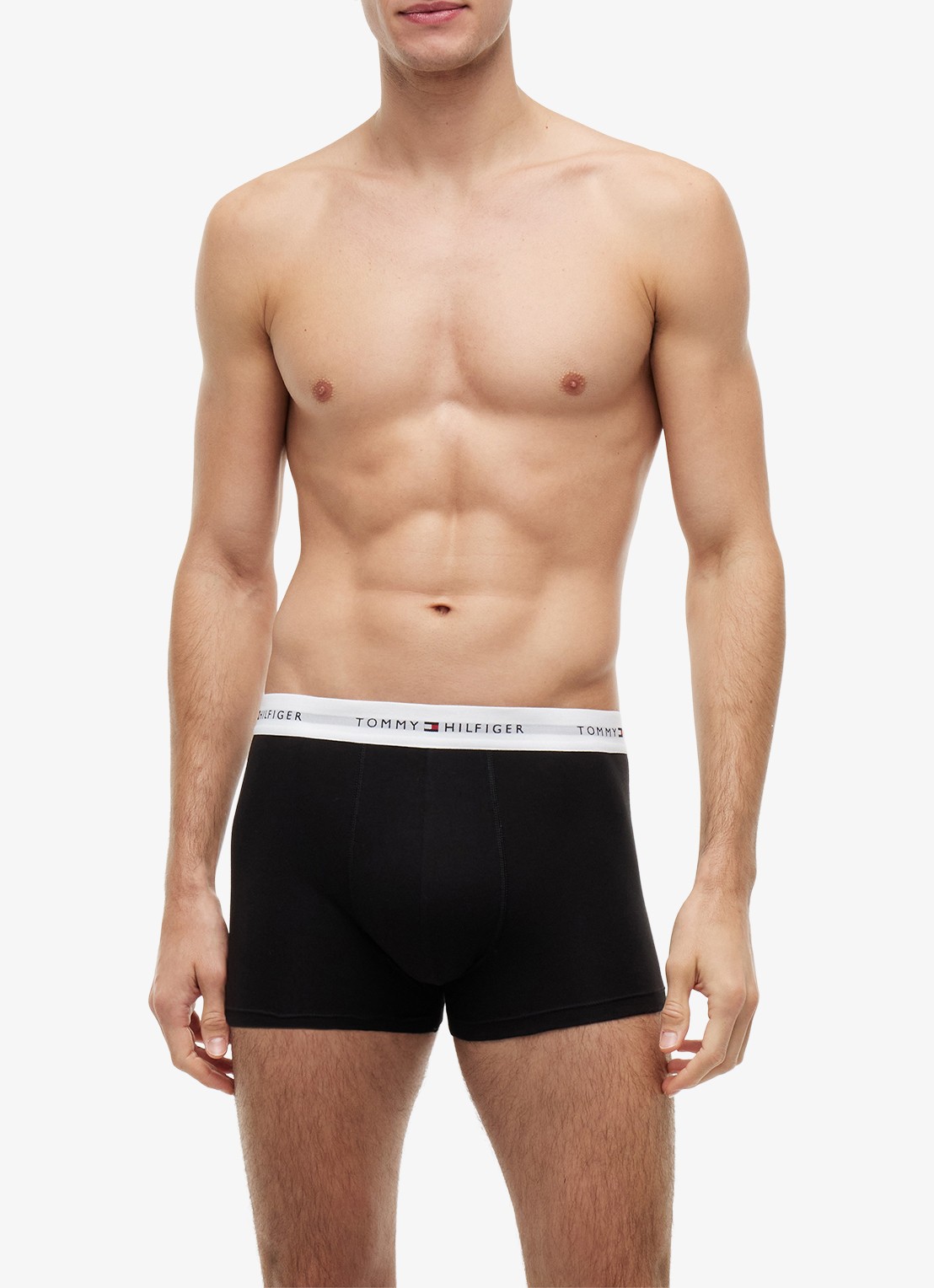 Tommy Hilfiger Boxershorts met logoband in 5-pack - detail 2 zwart
