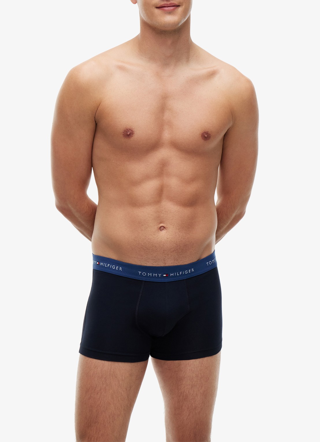 Tommy Hilfiger Boxershorts met logoband in 5-pack - detail 3 zwart