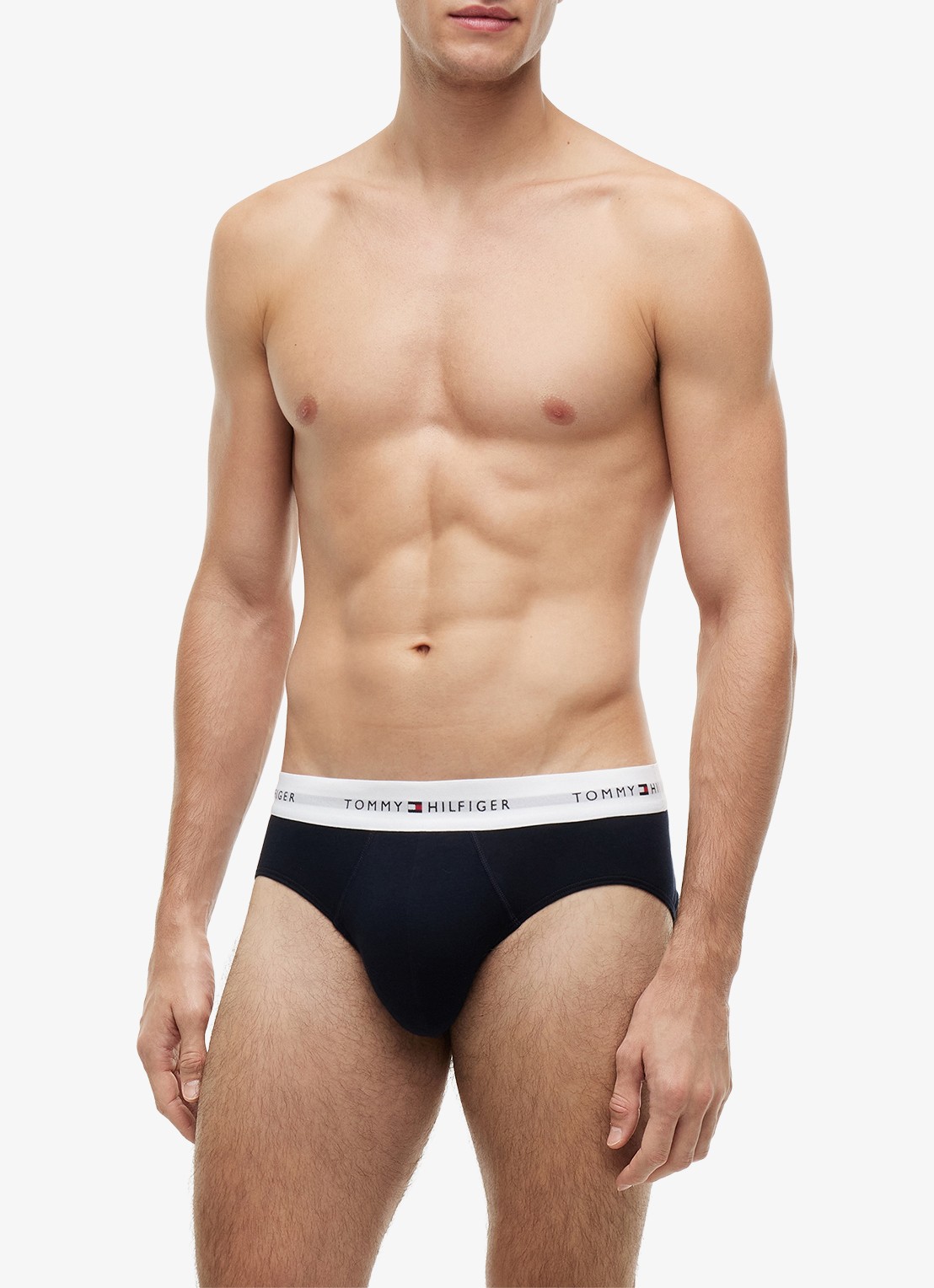 Tommy Hilfiger Boxerslip met logoband in 3-pack - detail 4 rood