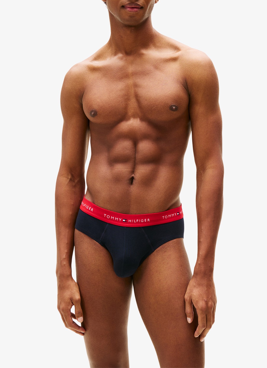 Tommy Hilfiger Boxerslips met logoband in 3-pack - detail 2 des sky/primary red/white-05m