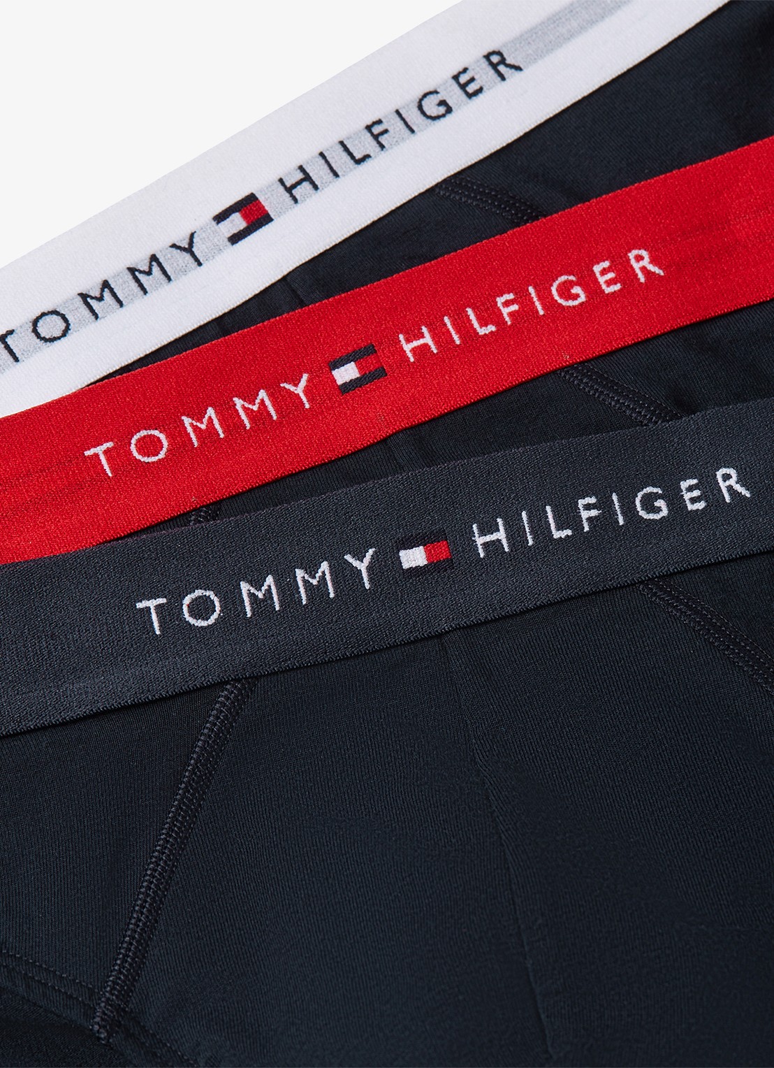 Tommy Hilfiger Boxerslips met logoband in 3-pack - detail 5 des sky/primary red/white-05m