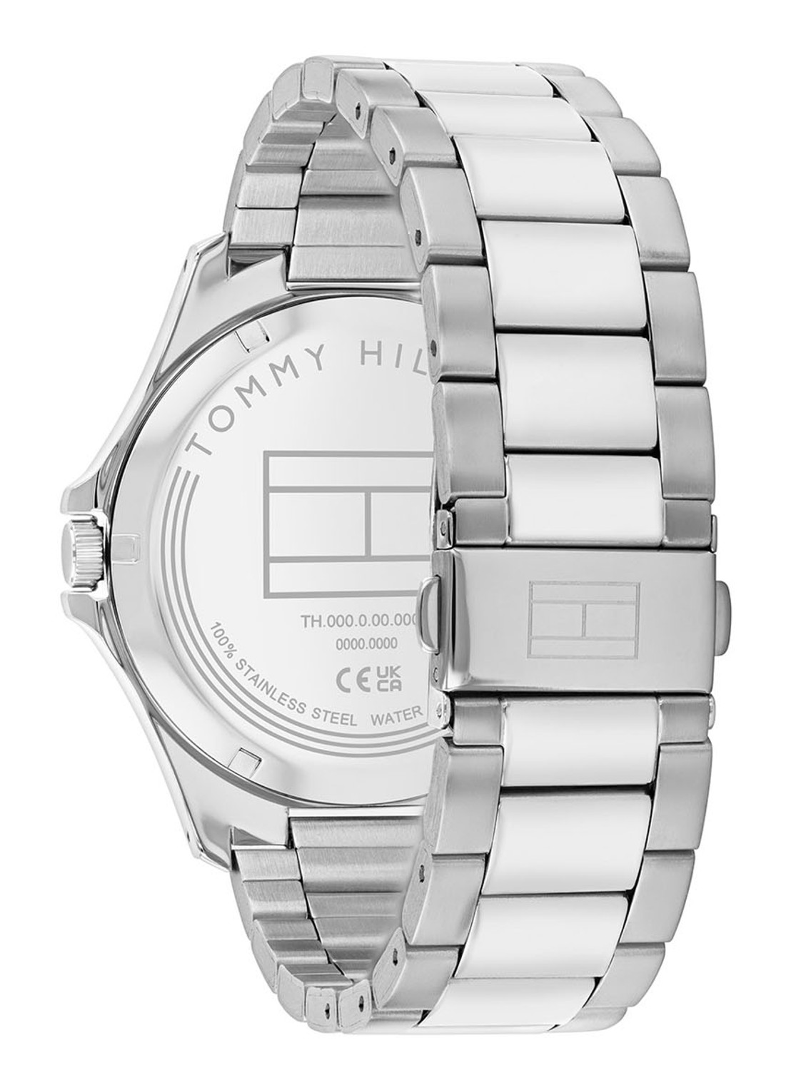 Tommy Hilfiger Bruce horloge TH1710670  - detail 4 zilver