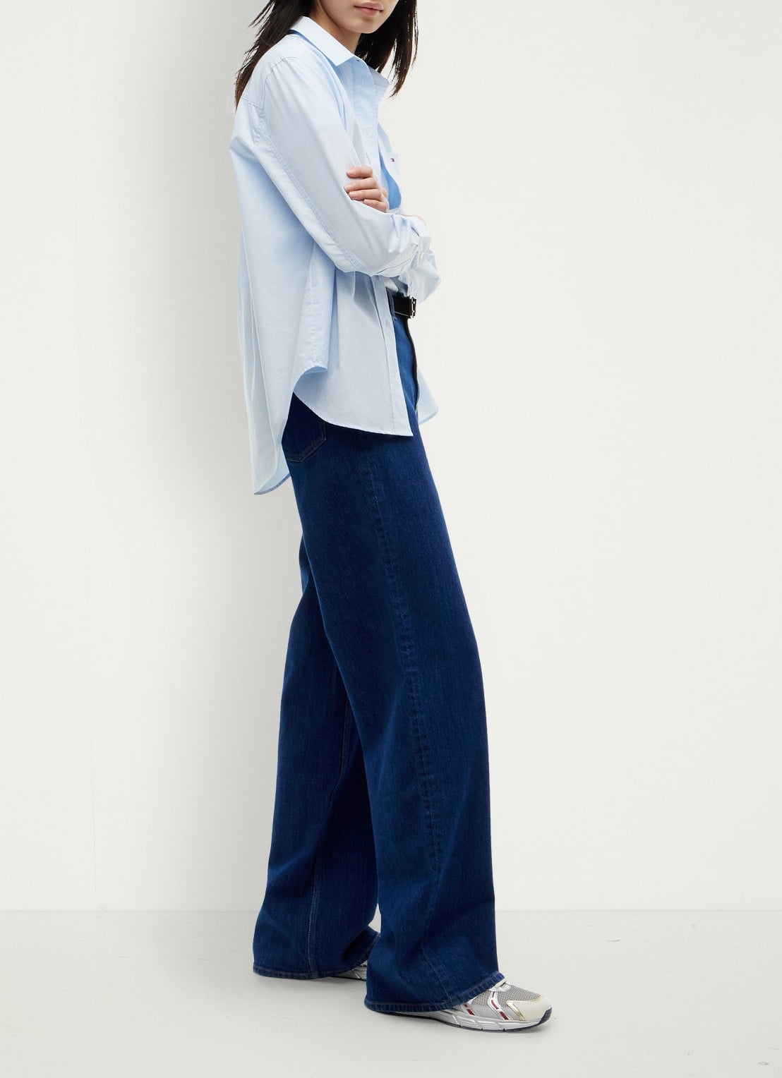Tommy Hilfiger Claire high waist wide fit jeans met steekzakken - detail 2 jeans
