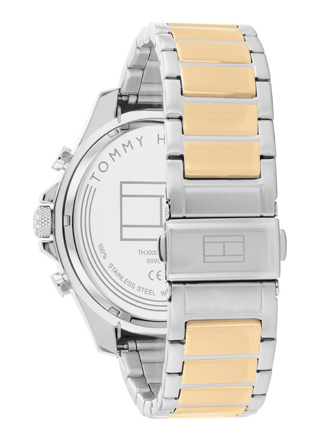 Tommy Hilfiger Clark horloge TH1792079  - detail 4 zilver