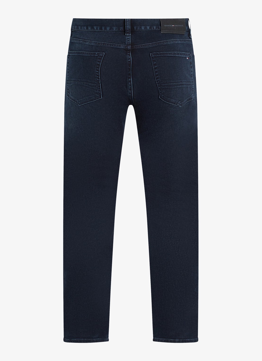Tommy Hilfiger Denton slim fit jeans met steekzakken - detail 6 donkerblauw