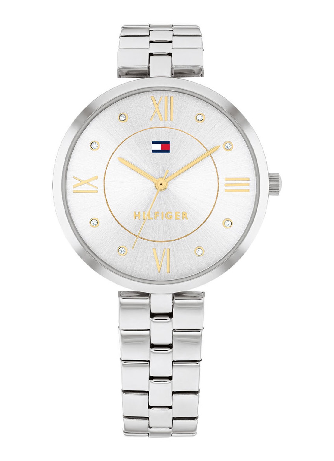 Tommy Hilfiger Ella horloge TH1782683 - voorkant 3 zilver