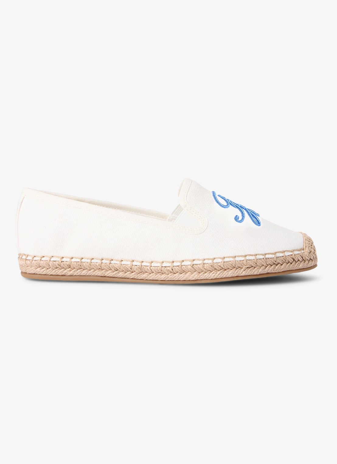 Tommy Hilfiger Espadrille van katoen - detail 2 gebroken wit
