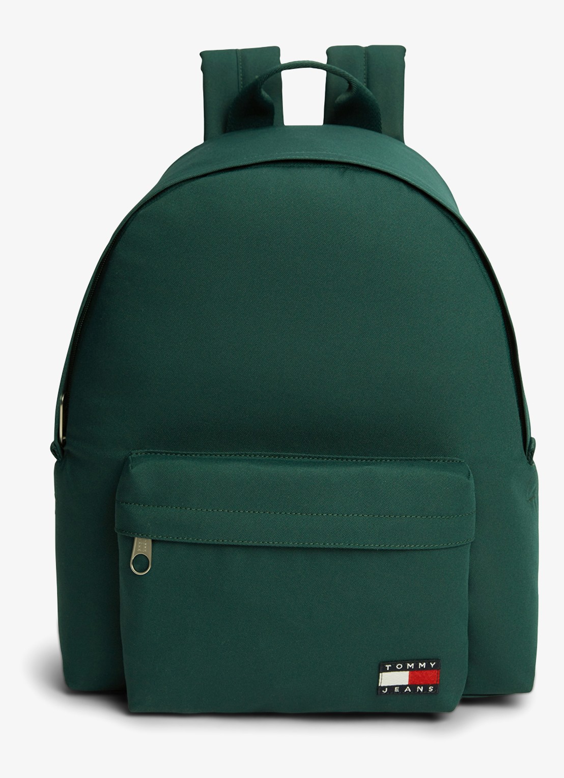 Tommy Hilfiger Essential rugzak met logo - voorkant 5 elegant green-mcd / groen