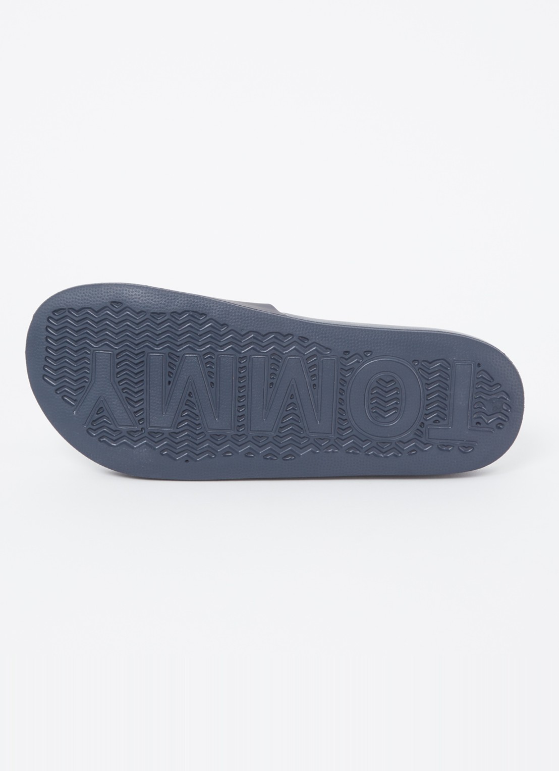 Tommy Hilfiger Essential slipper met logo - detail 3 donkerblauw