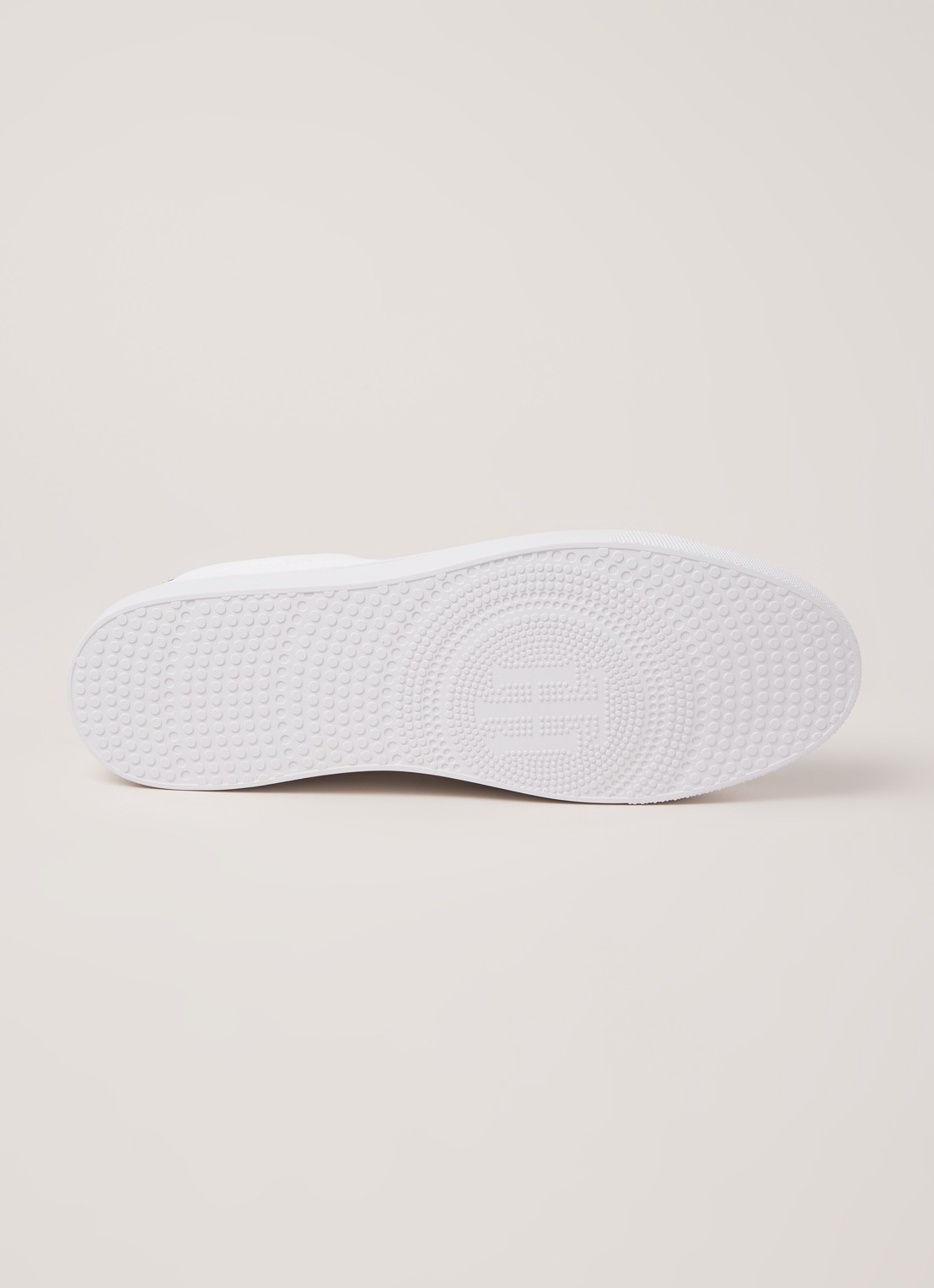 Tommy Hilfiger Essential sneaker van leer - detail 3 wit