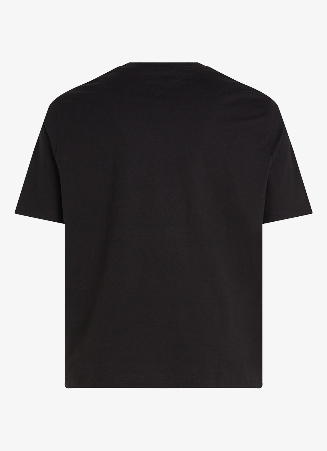 Tommy Hilfiger Essential T-shirt met ronde hals - detail 5 zwart
