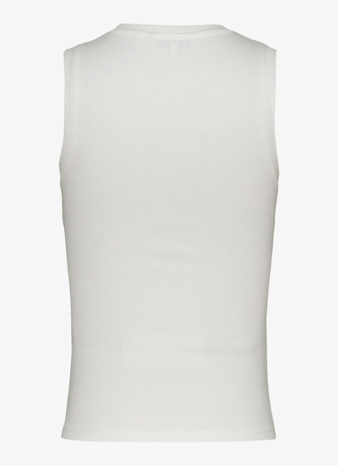 Tommy Hilfiger Essential tanktop met logo - detail 6 wit