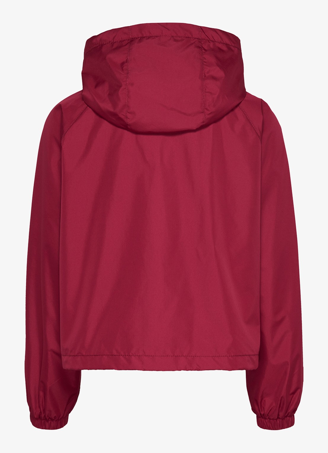 Tommy Hilfiger Essential windbreaker met steekzakken - detail 3 kersenrood