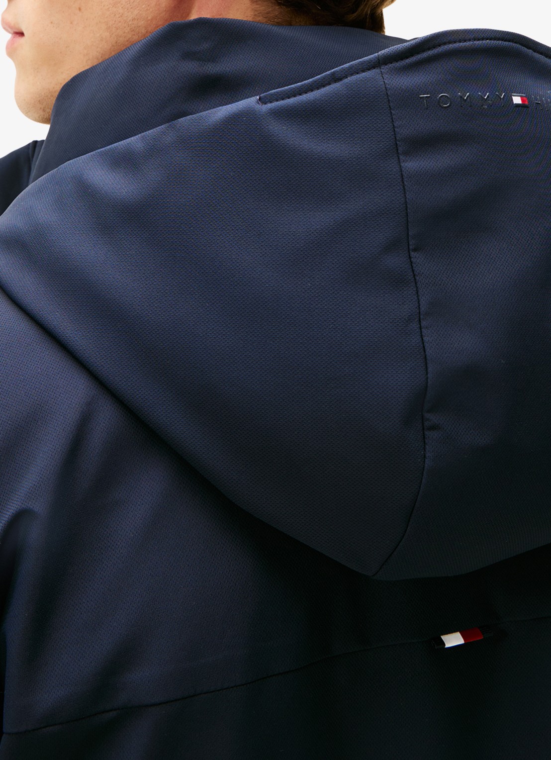 Tommy Hilfiger Gewatteerde parka met capuchon en waterafstotende coating - detail 3 blauw