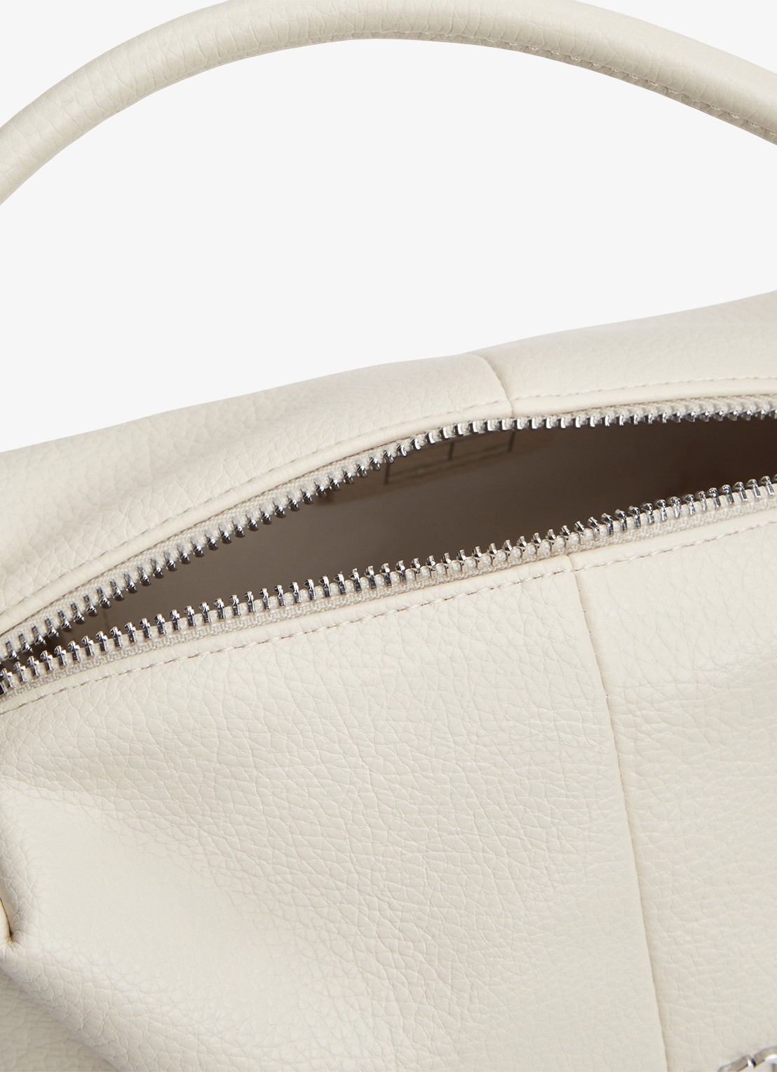 Tommy Hilfiger Handtas met logo - detail gebroken wit