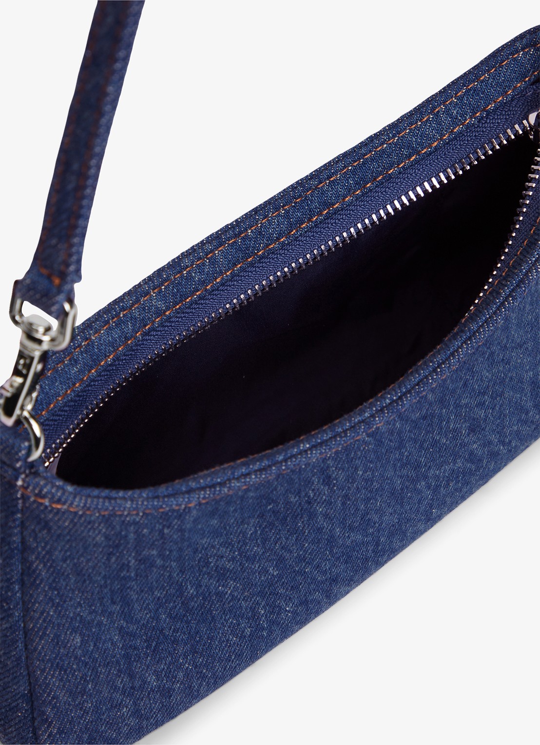 Tommy Hilfiger Handtas van denim met logo - detail 2 jeans