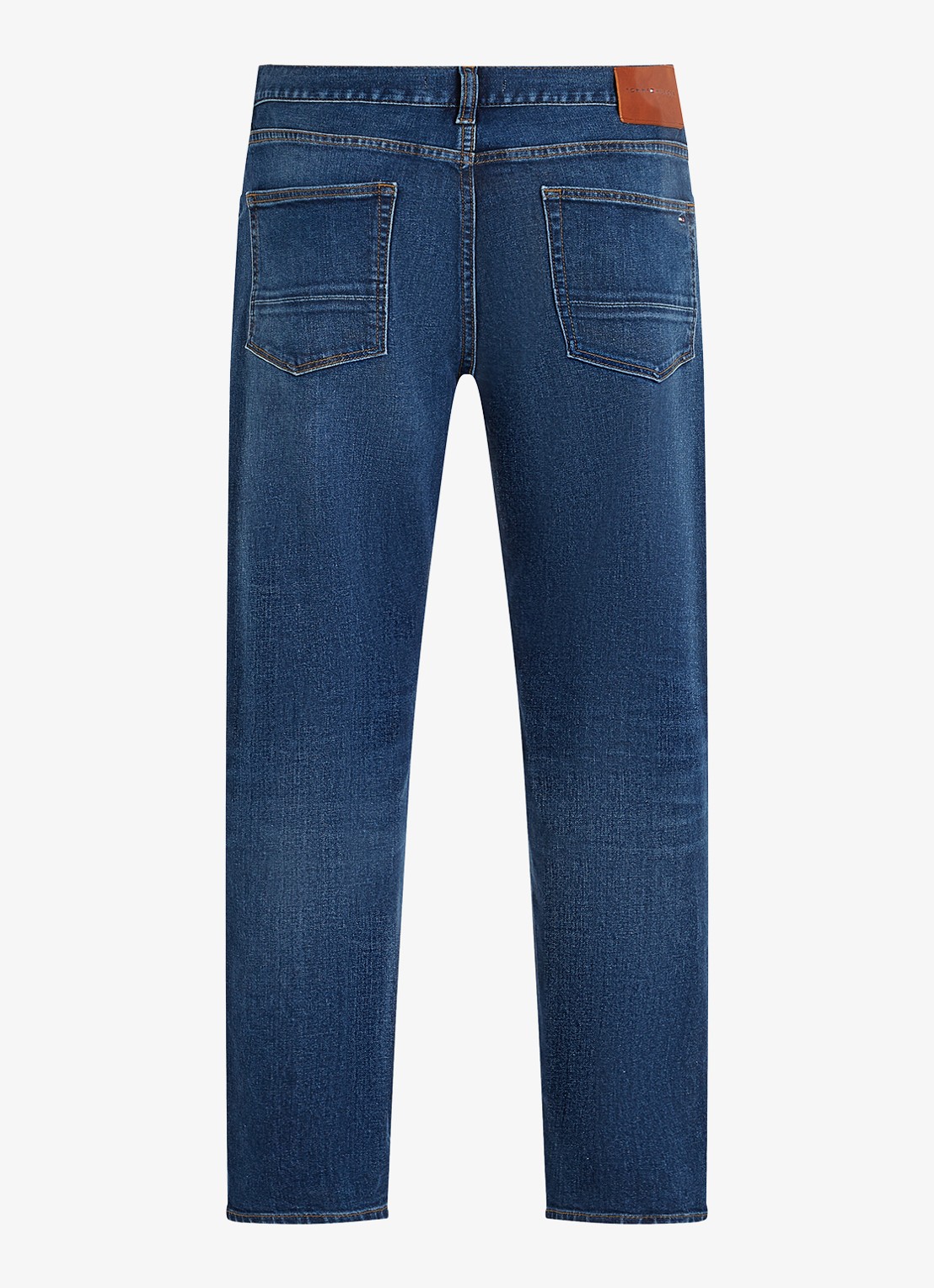 Tommy Hilfiger Harlem slim fit jeans met donkere wassing - detail 3 indigo