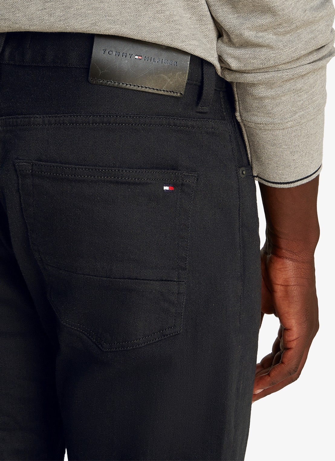 Tommy Hilfiger Harlem slim fit jeans met gekleurde wassing - detail 2 zwart