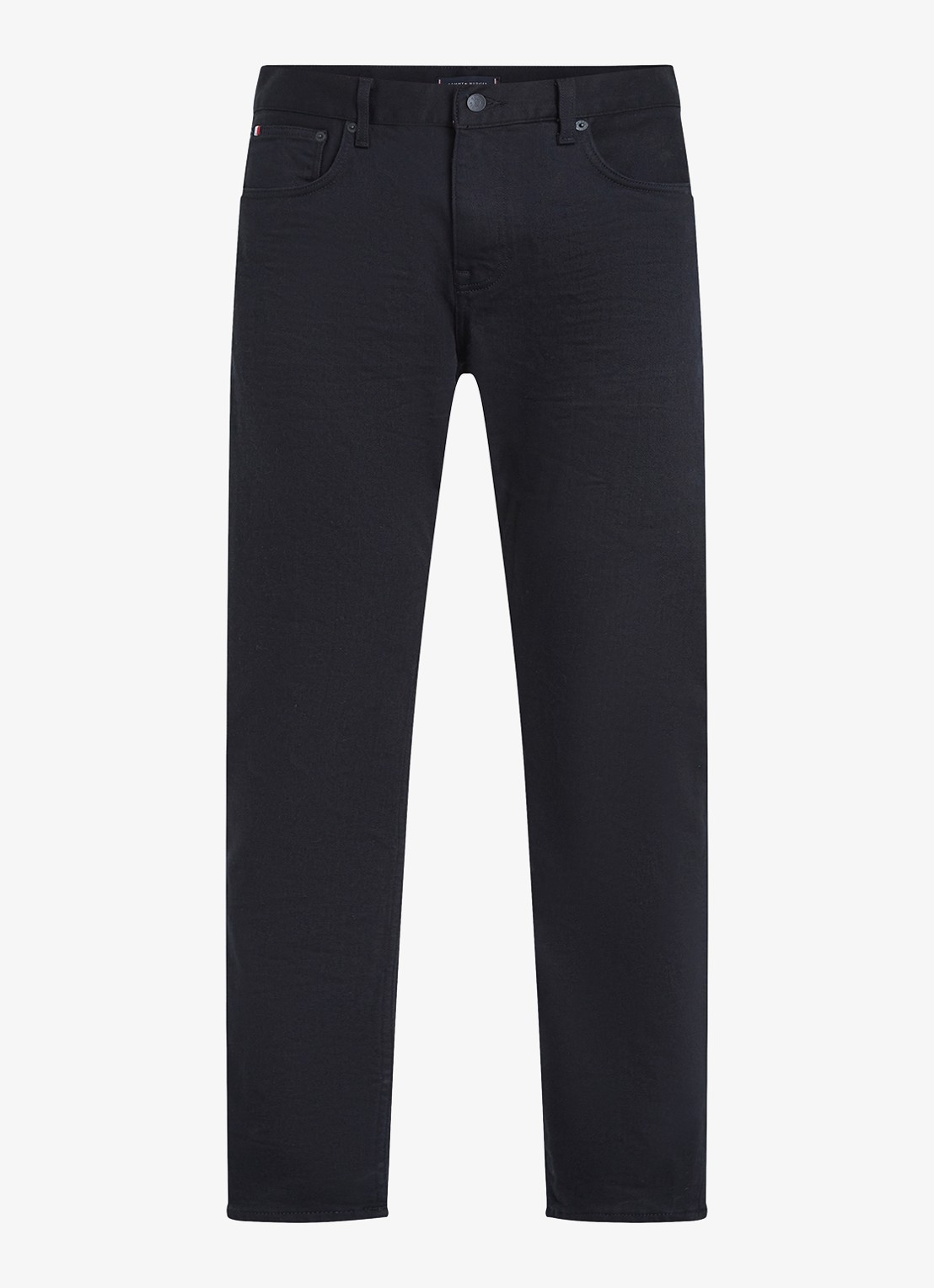 Tommy Hilfiger Harlem slim fit jeans met gekleurde wassing - voorkant 4 zwart