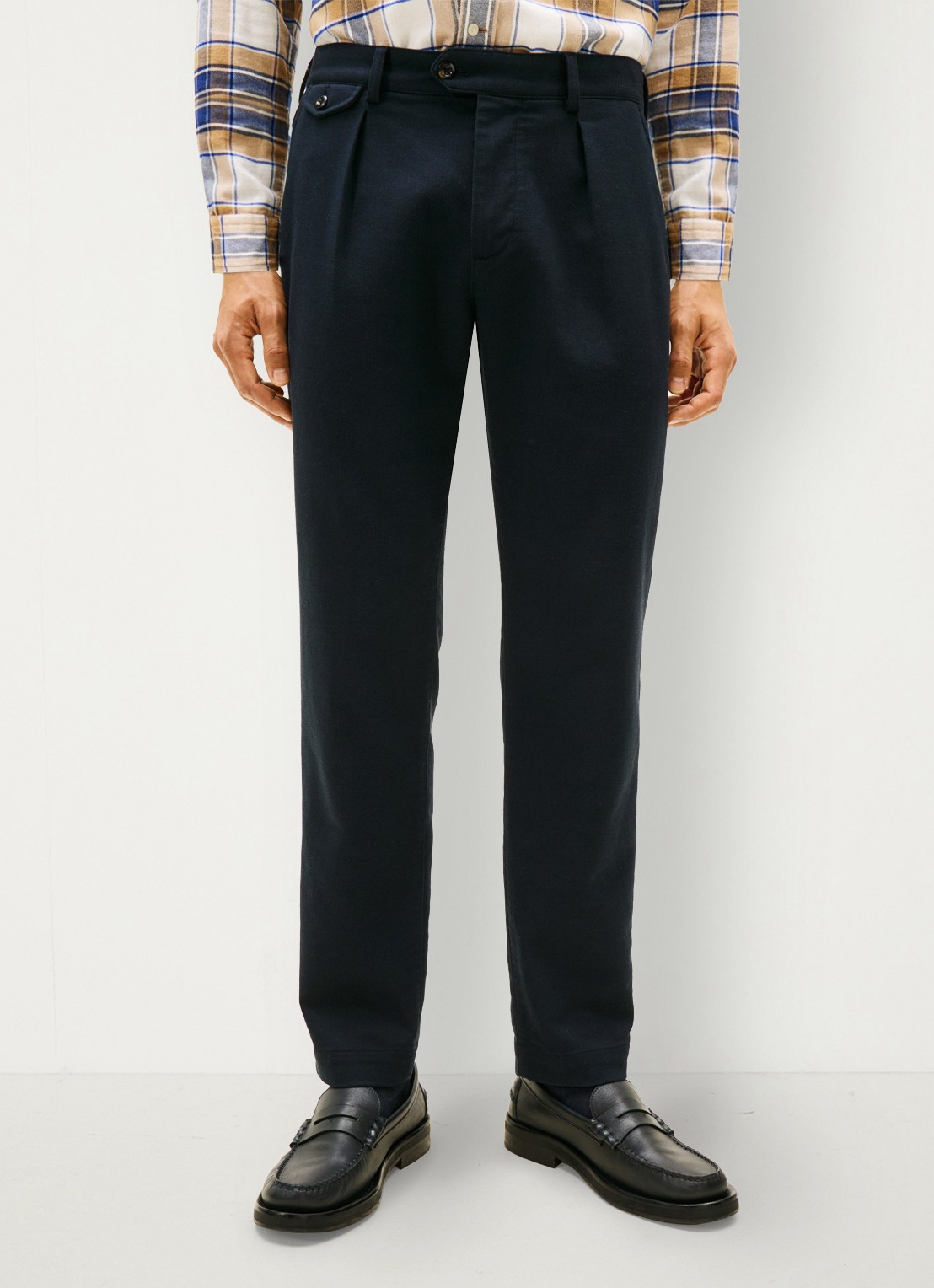 Tommy Hilfiger Harlem tapered jeans met steekzakken - detail 2 blauw