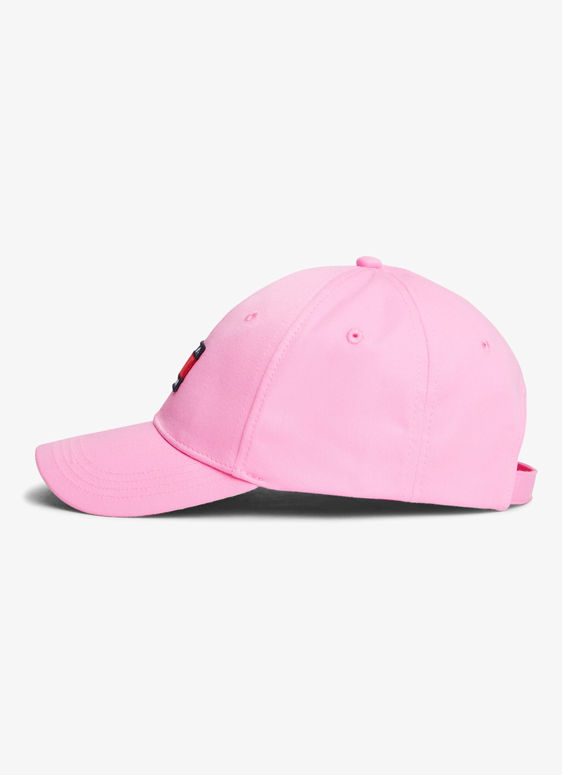 Tommy Hilfiger Heritage Flag pet met logoborduring - detail 2 pink daisy-tou / roze