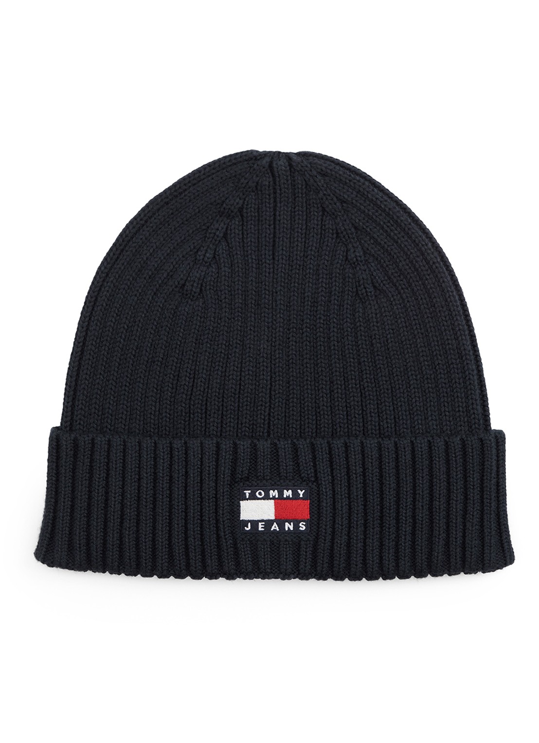 Tommy Hilfiger Heritage muts met logo - voorkant donkerblauw