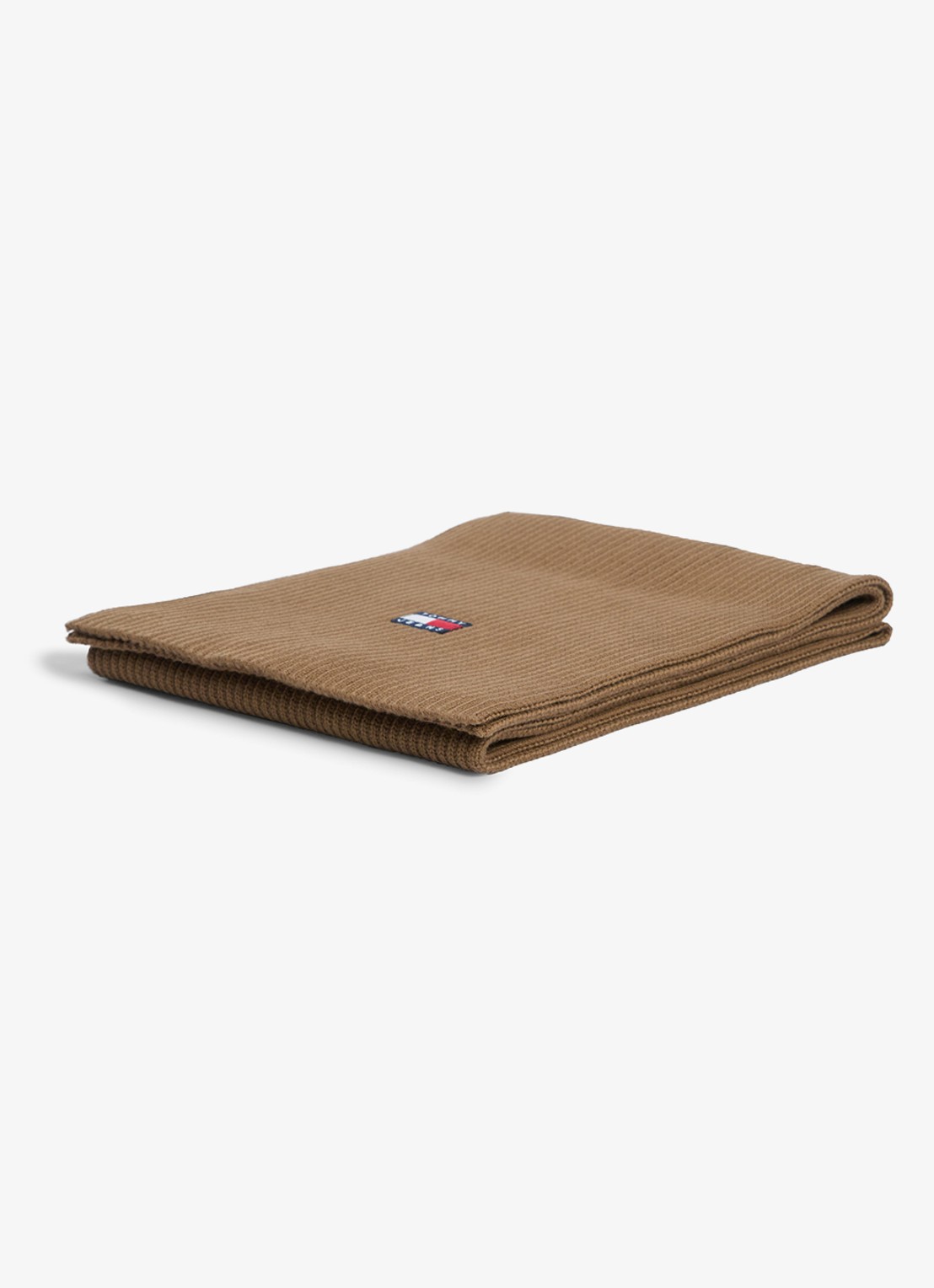 Tommy Hilfiger Heritage sjaal met logo - detail 3 warm khaki-gwi