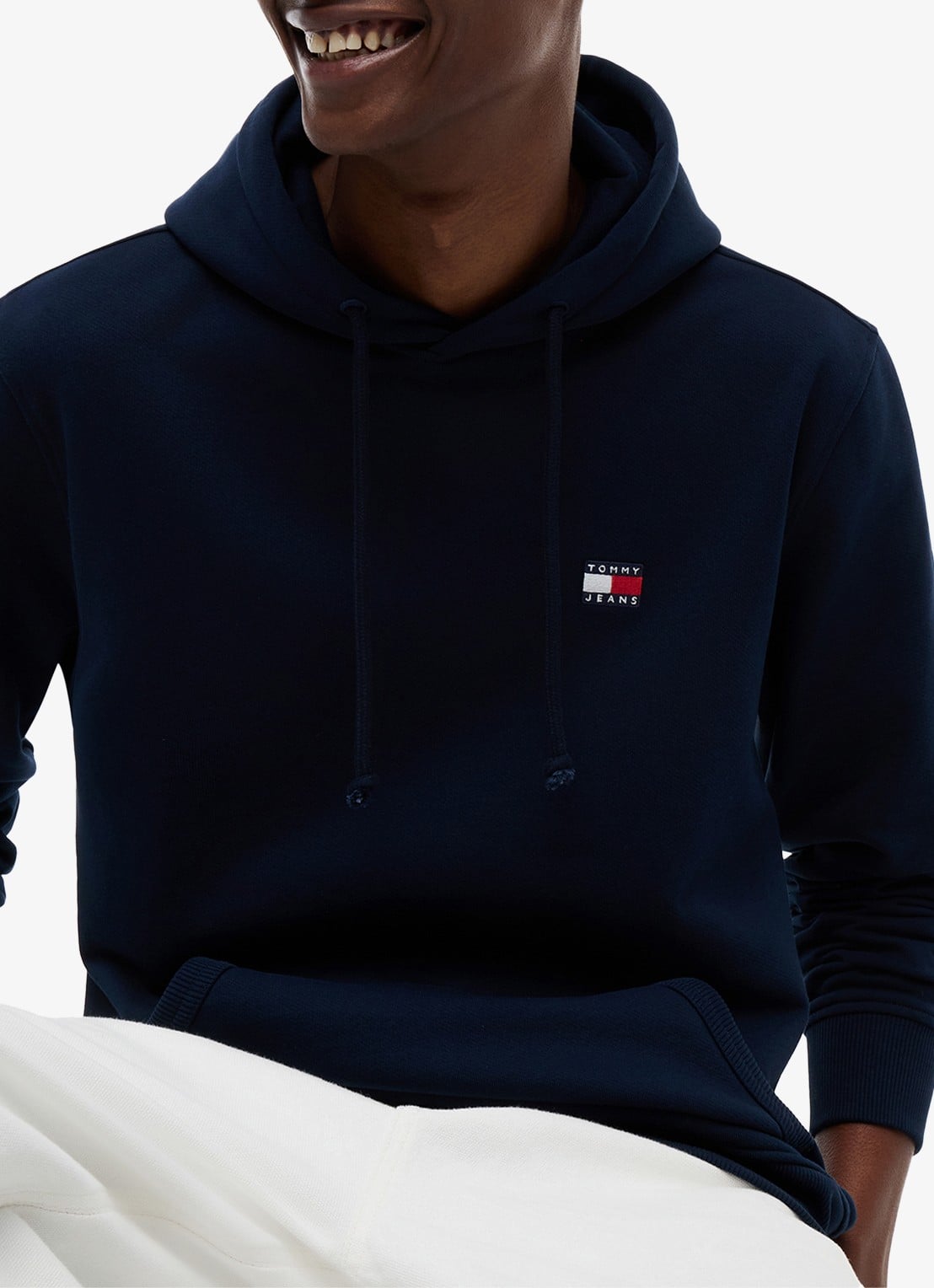 Tommy Hilfiger Hoodie met logo - detail 6 donkerblauw