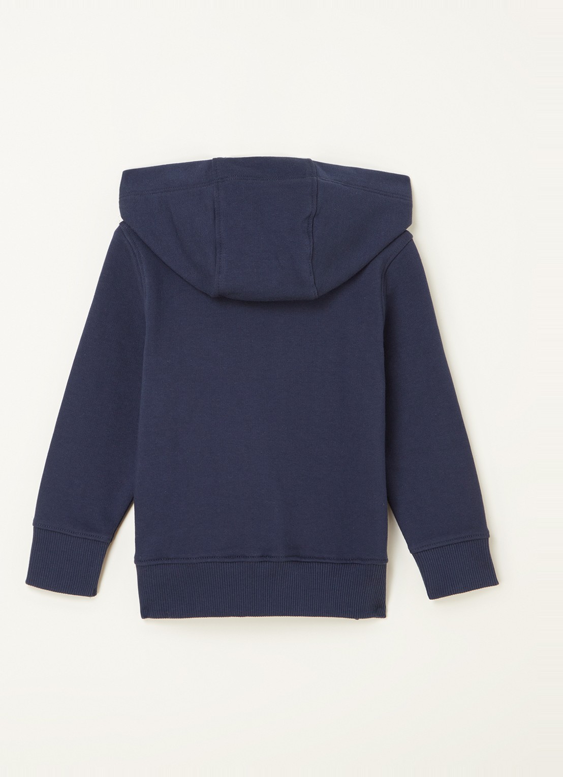 Tommy Hilfiger Hoodie met logoborduring - achterkant donkerblauw