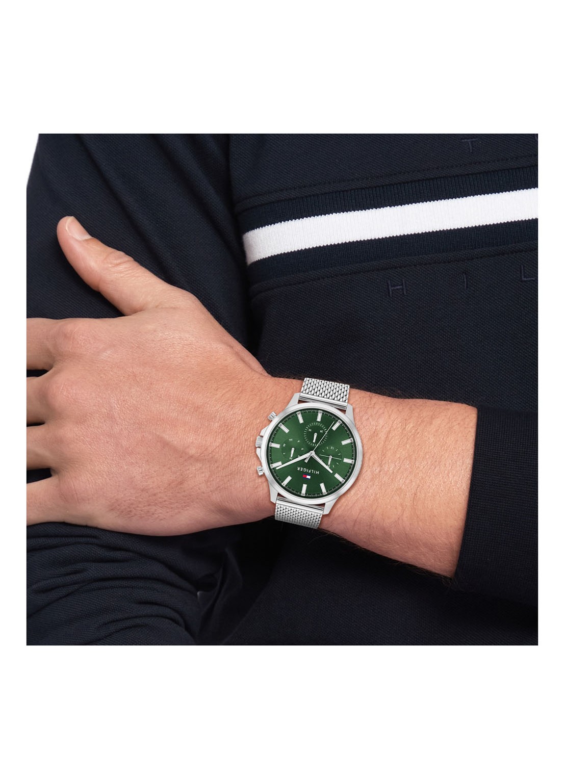 Tommy Hilfiger Horloge TH1710499 - detail 4 zilver
