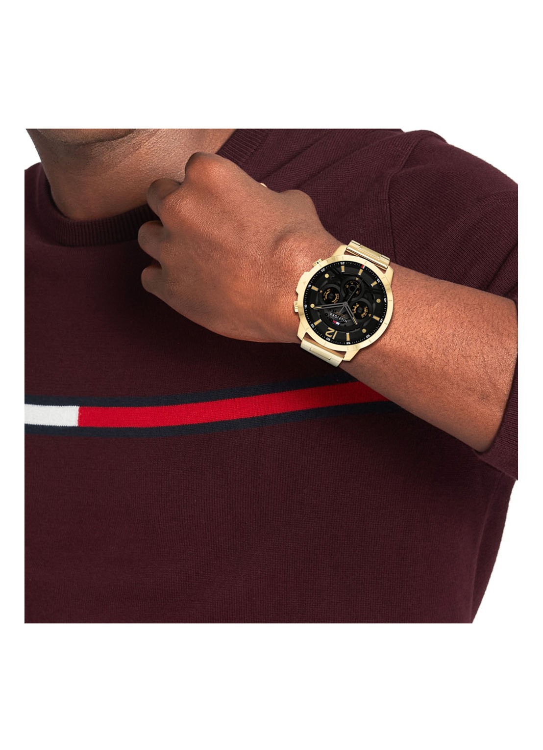 Tommy Hilfiger Horloge TH1710511 - detail 2 goud