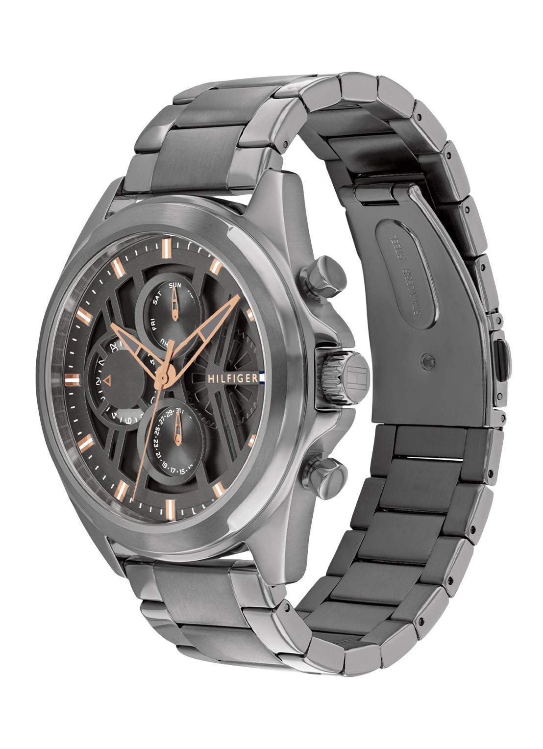 Tommy Hilfiger Horloge TH1710657   - detail grijs