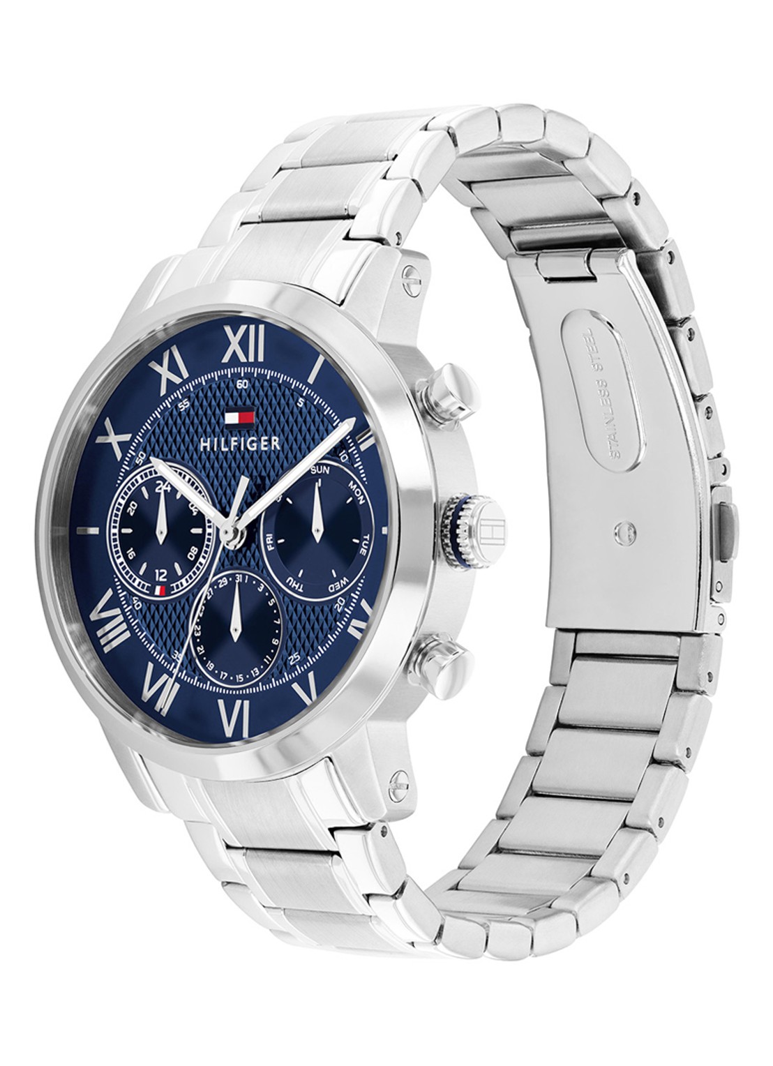 Tommy Hilfiger Horloge TH1710728 - detail zilver