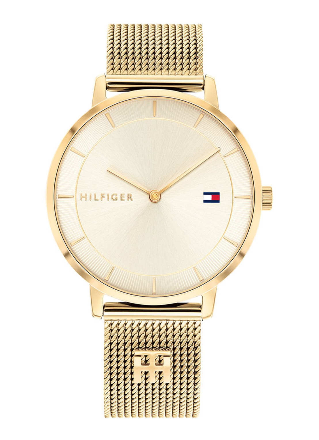 Tommy Hilfiger Horloge TH1782286 - voorkant goud