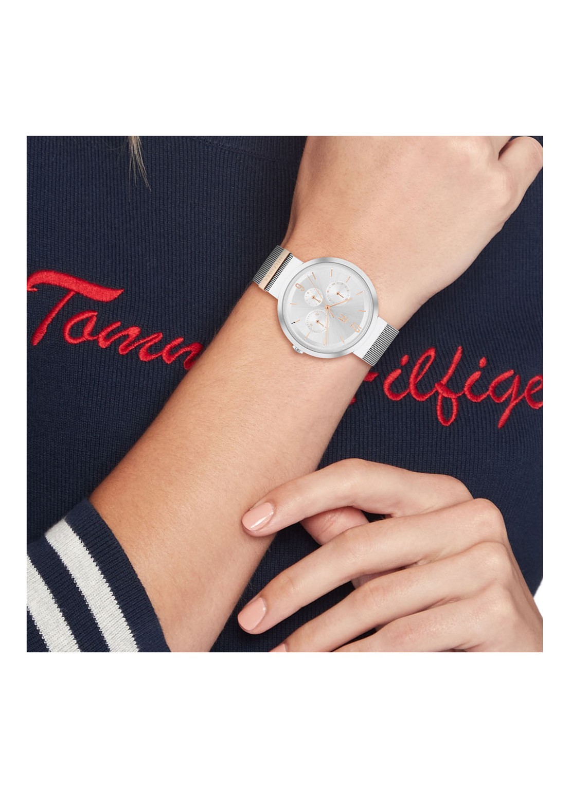 Tommy Hilfiger Horloge TH1782537 - detail 4 zilver
