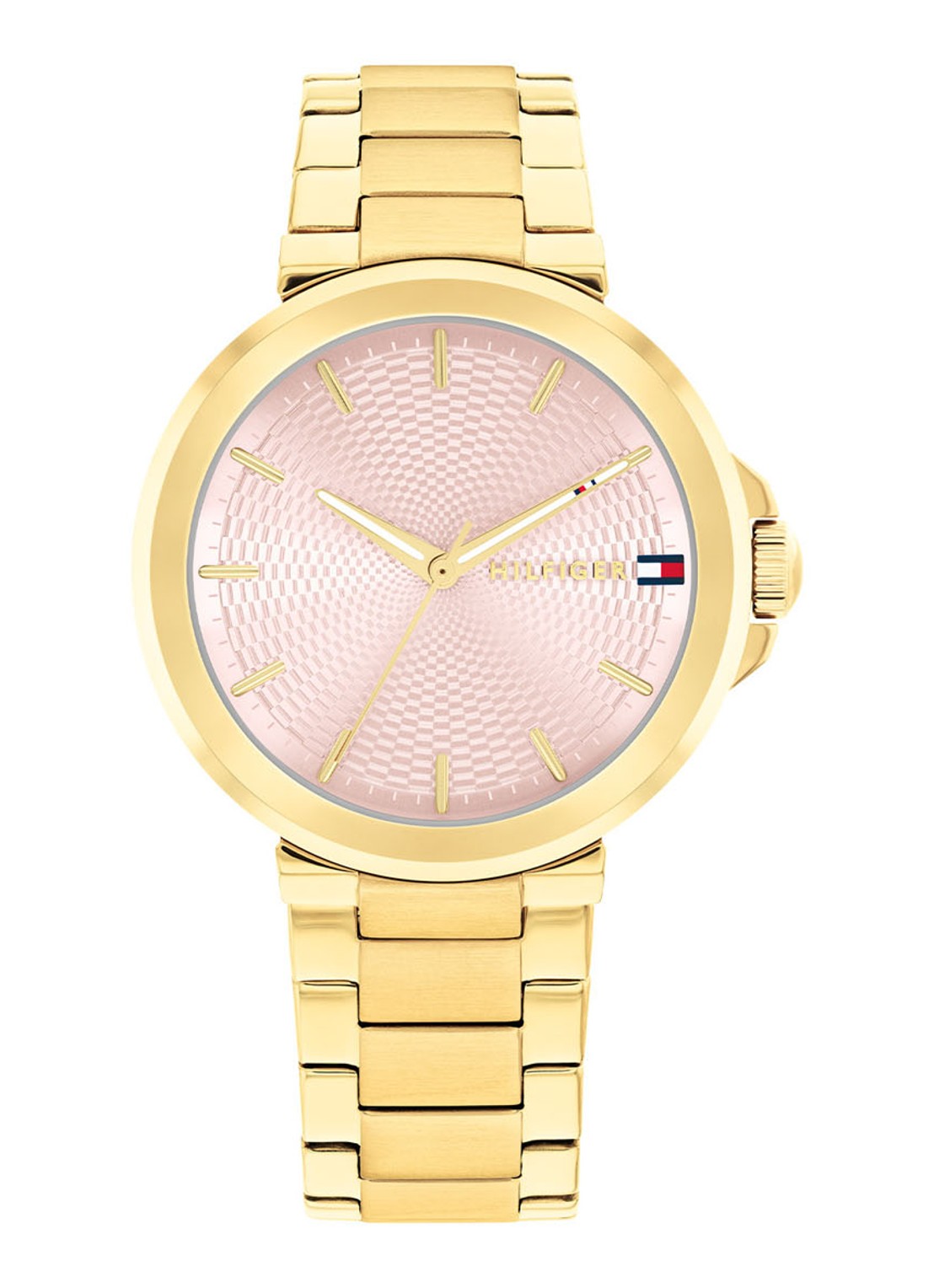 Tommy Hilfiger Horloge TH1782779  - voorkant goud