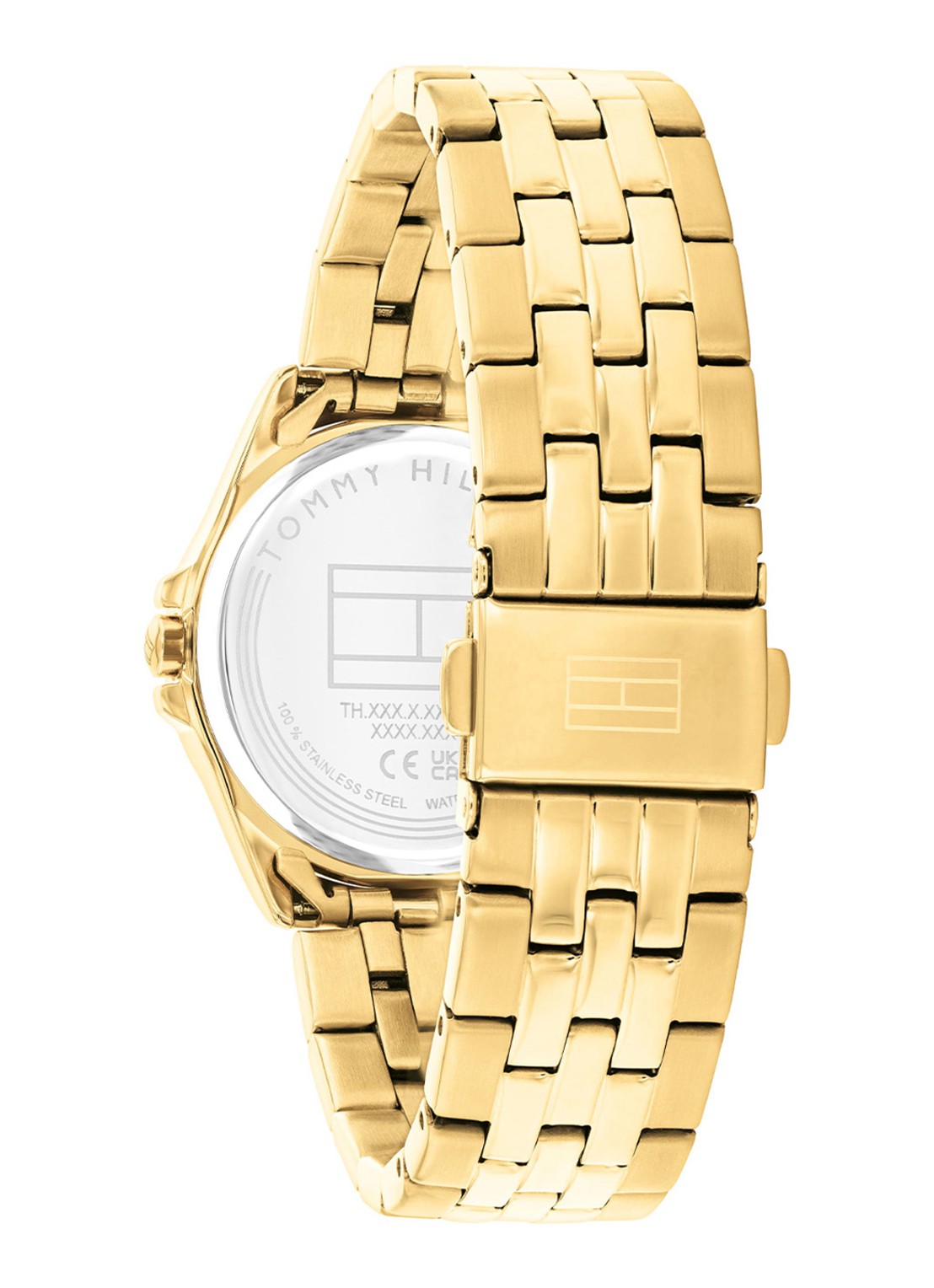Tommy Hilfiger Horloge TH1782799   - detail 4 goud