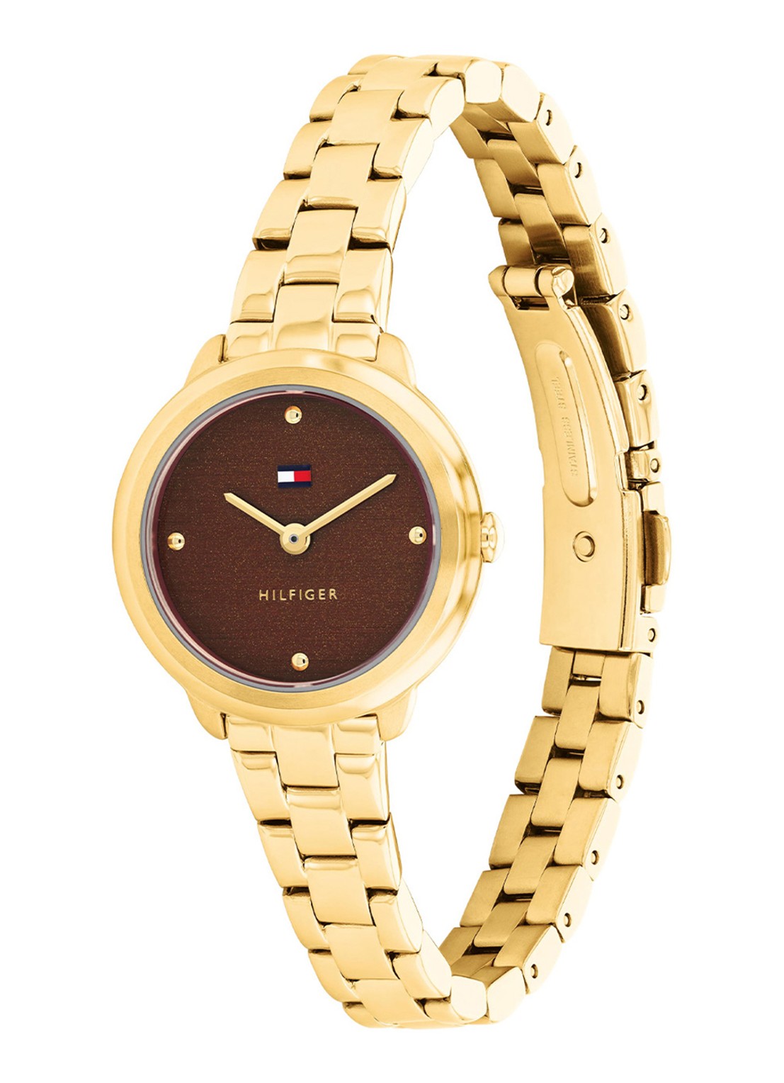 Tommy Hilfiger Horloge TH1782815   - detail 3 goud