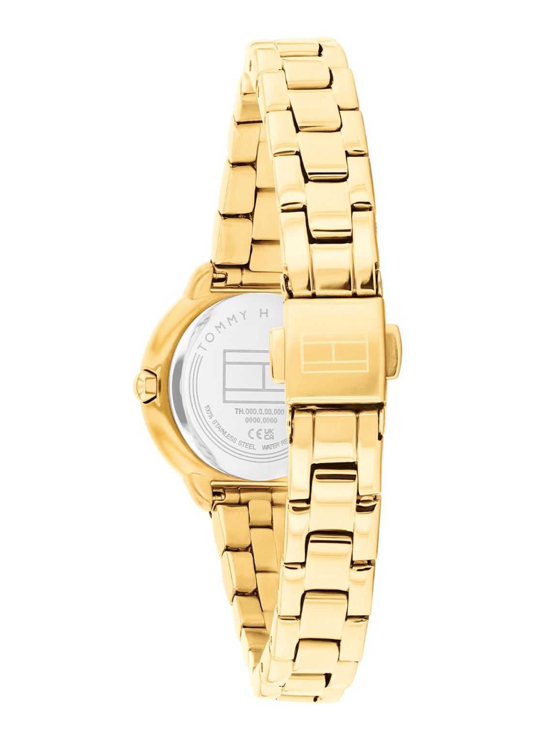 Tommy Hilfiger Horloge TH1782815   - detail 4 goud